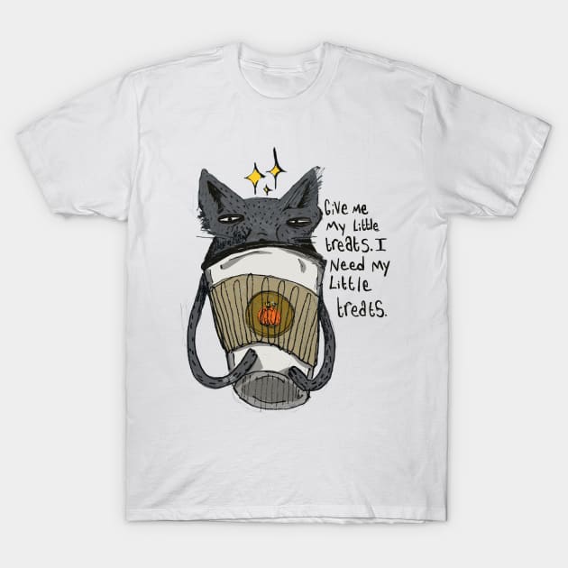 I Deserve My Little Treats T-Shirt by Animal Surrealism